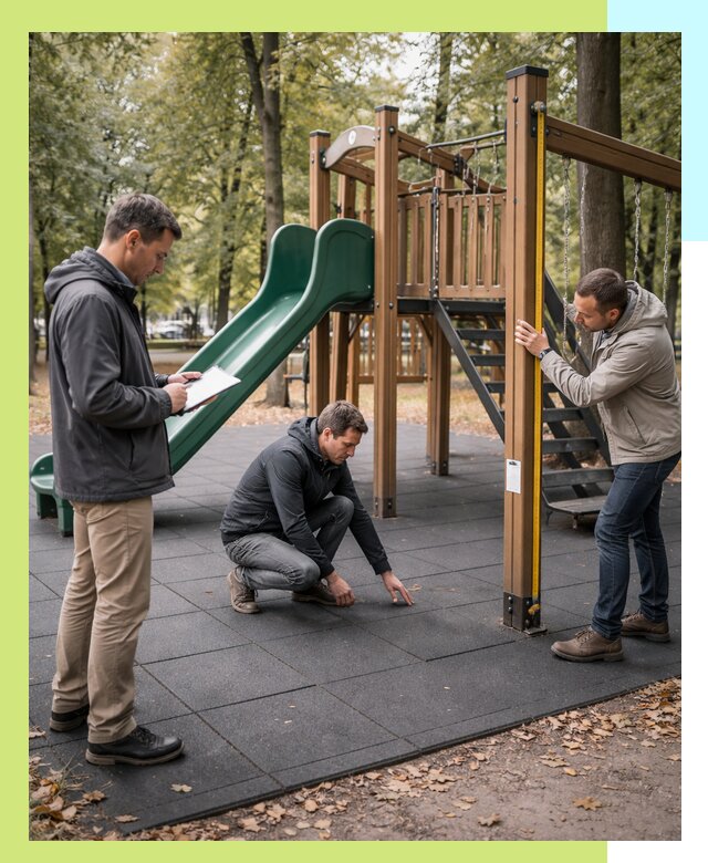 Сертификация детских площадок в Губахе: подтверждение безопасности