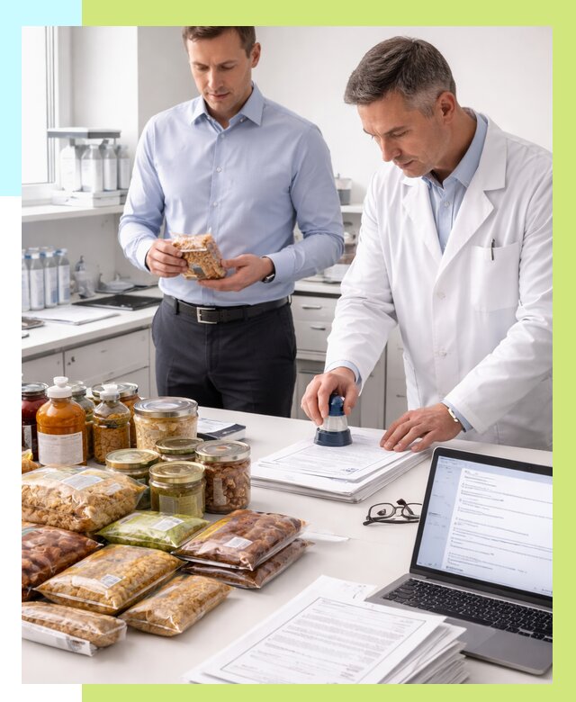 Сертификация пищевой продукции в Губахе от 18659 р. | Алешин-Гбх