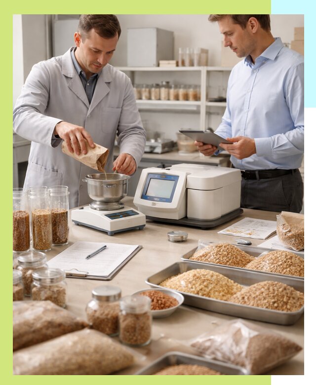 Сертификация зерна и зерновой продукции в Губахе для экспорта