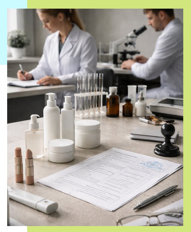 Сертификация косметики в Губахе от 20732 р. - Алешин-Гбх