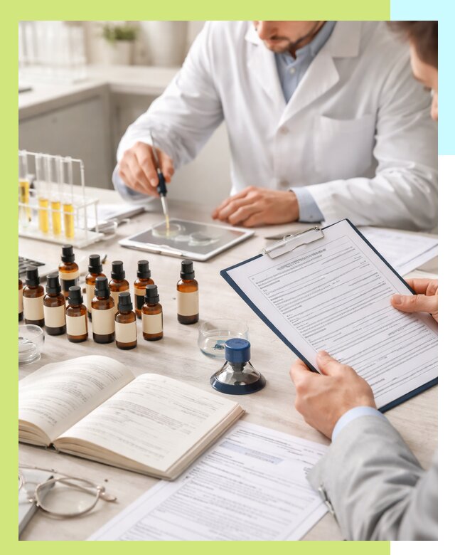 Сертификация эфирных масел и документация качества в Губахе