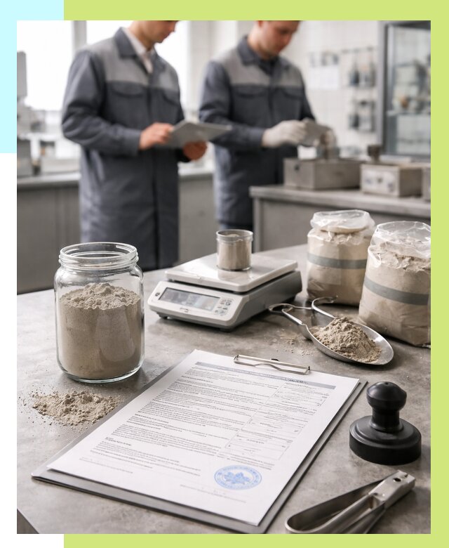 Сертификация цемента в Губахе от 20732 р. | Алешин-Гбх