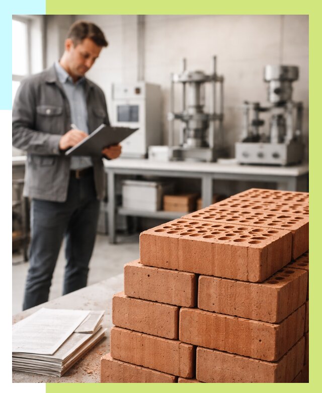 Сертификация кирпича в Губахе от 15549 р. | Алешин-Гбх под ключ