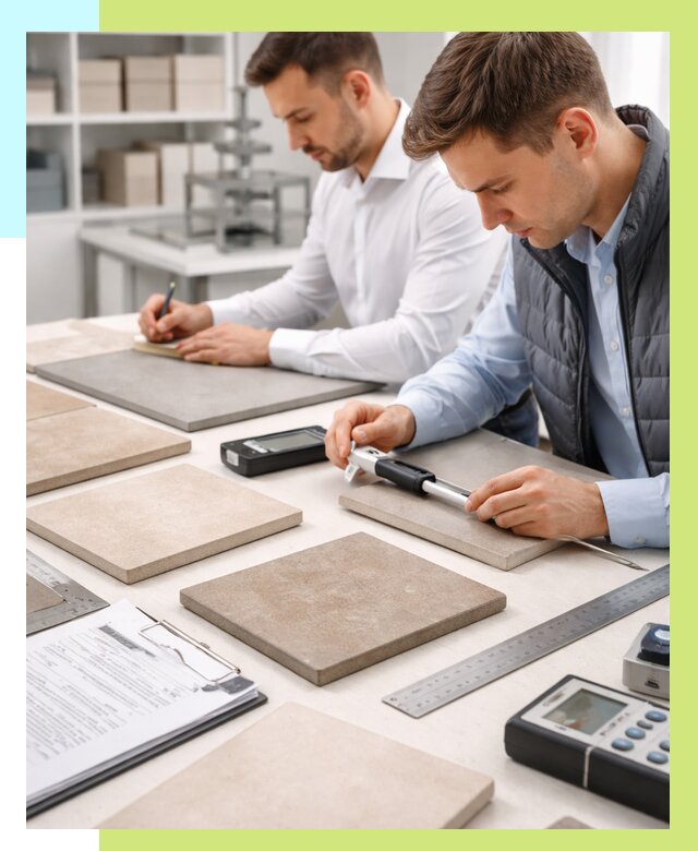 Сертификация плитки в Губахе от 25915 р. | Алешин-Гбх гарантия