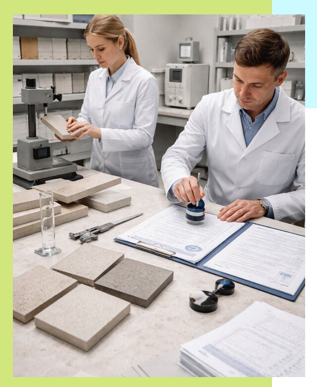 Сертификация плитки и керамики в Губахе с документами