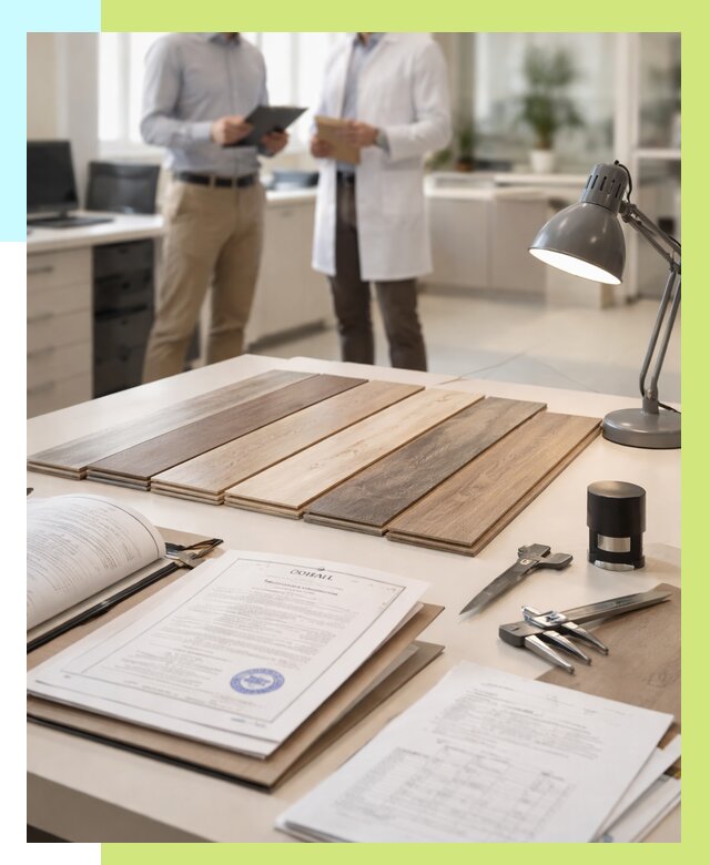 Сертификация ламината в Губахе от 18659 р. под ключ | Алешин-Гбх