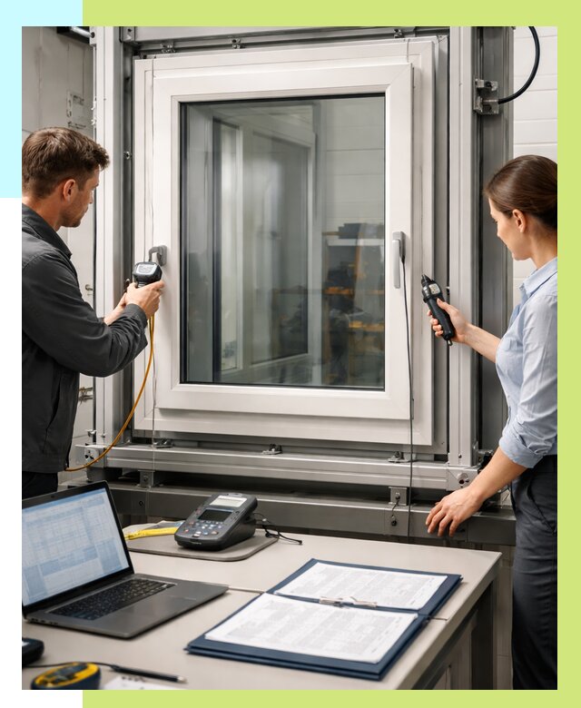 Сертификация окон в Губахе от 12439 р. под ключ | Алешин-Гбх