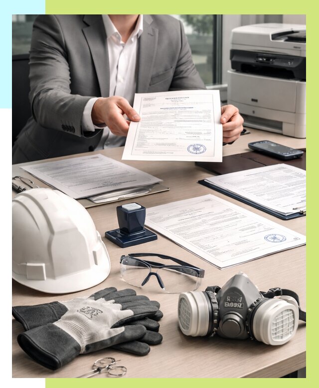 Сертификация СИЗ в Губахе от 15549 р. | Алешин-Гбх оформить