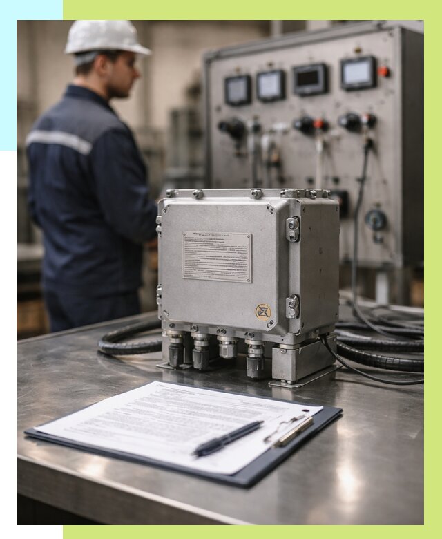 Сертификация взрывозащищенного оборудования в Губахе от 36281 р. | Алешин-Гбх