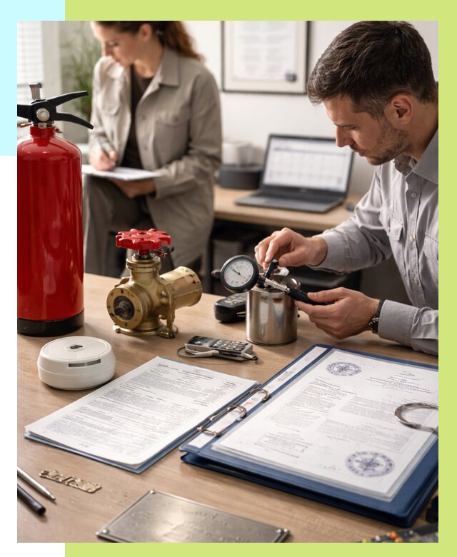 Сертификация пожарного оборудования в Губахе от 15549 р.|Алешин-Гбх