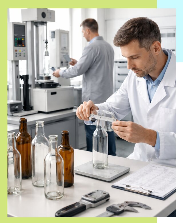 Сертификация стеклянных бутылок и сопутствующей упаковки в Губахе