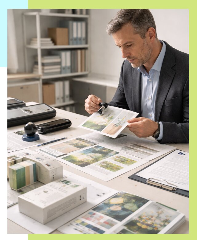 Сертификация полиграфической продукции в Губахе от 12439р.|Алешин-Гбх