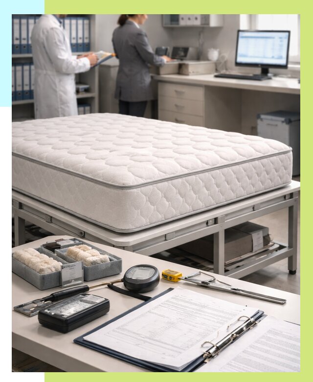 Сертификация матрасов в Губахе от 8811 р. | Алешин-Гбх