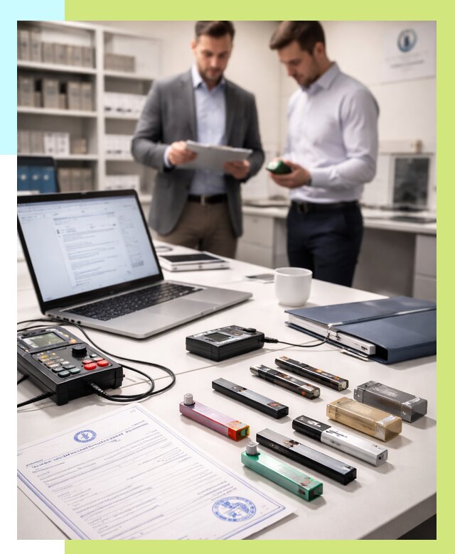 Сертификация электронных сигарет в Губахе от 20732 р. | Алешин-Гбх