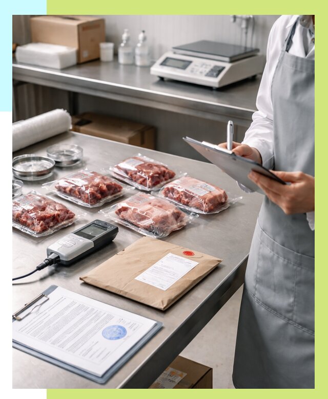Сертификат на мясо и декларация в Губахе от 8811 р. | Алешин-Гбх