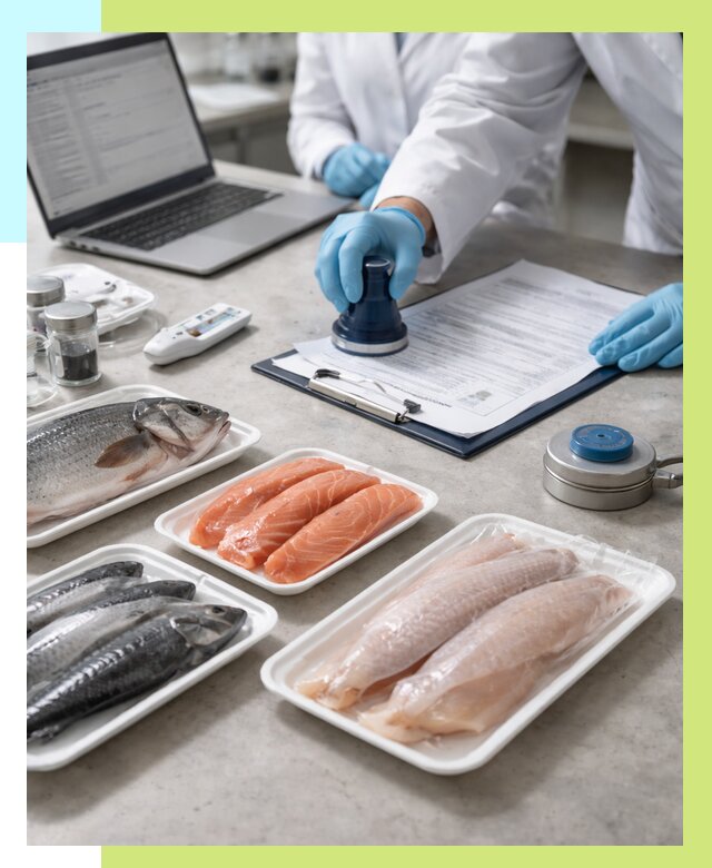 Сертификация рыбы и сертификат в Губахе от 15549 р. | Алешин-Гбх