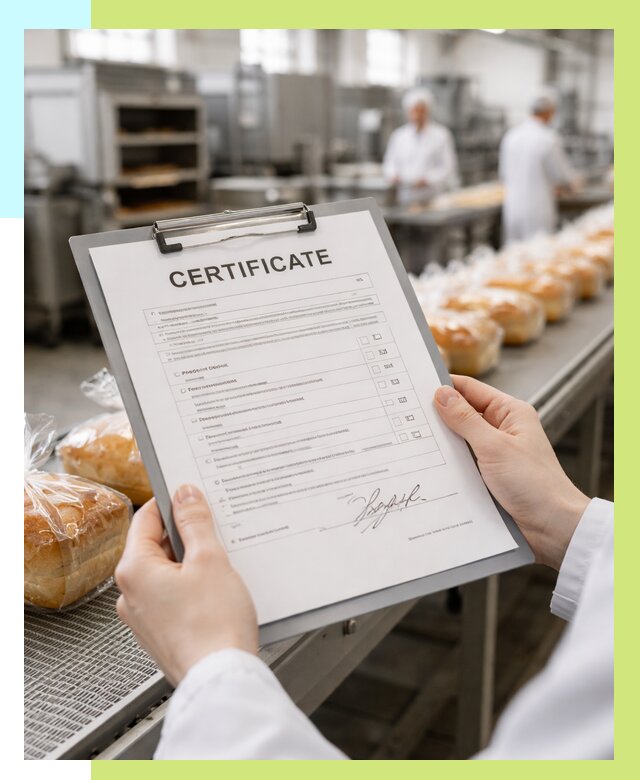 Сертификация хлеба, ТУ и декларация в Губахе от 12439 р. | Алешин-Гбх