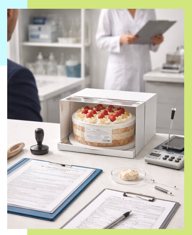 Сертификация тортов в Губахе от 9329 р. заказать | Алешин-Гбх