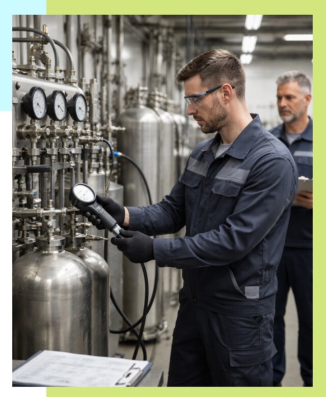 Сертификация оборудования под давлением в Губахе от 46647 р.|Алешин-Гбх