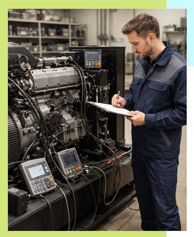Сертификация дизельных генераторов и их оборудования в Губахе
