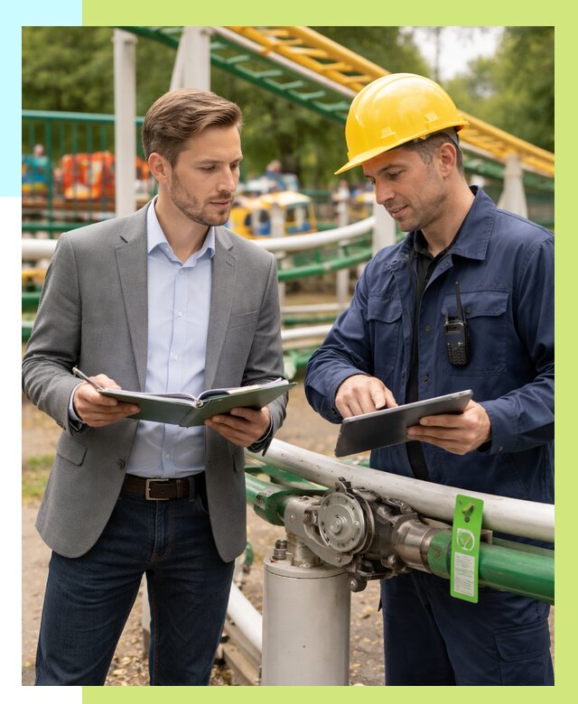 Сертификация аттракционов в Губахе от 46647 р. | Алешин-Гбх