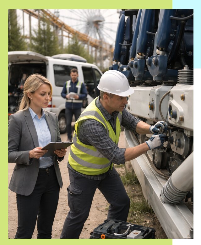 Сертификация аттракционов и проверка безопасности в Губахе