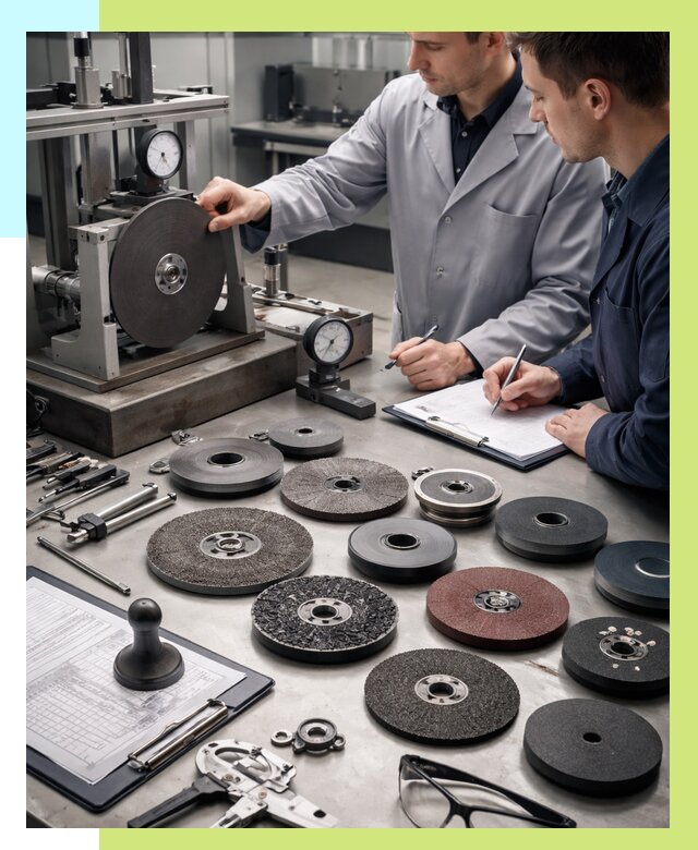 Сертификация абразивного инструмента в Губахе от 15549 р. Алешин-Гбх