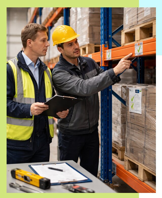 Сертификация стеллажей и складского оборудования в Губахе