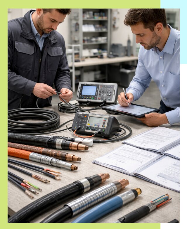 Сертификация кабеля и электропроводки в Губахе под ключ