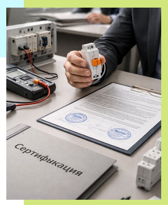 Сертификация выключателей под ключ в Губахе от 15549 р. | Алешин-Гбх