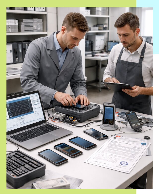 Сертификация мобильных телефонов и смартфонов в Губахе под ключ