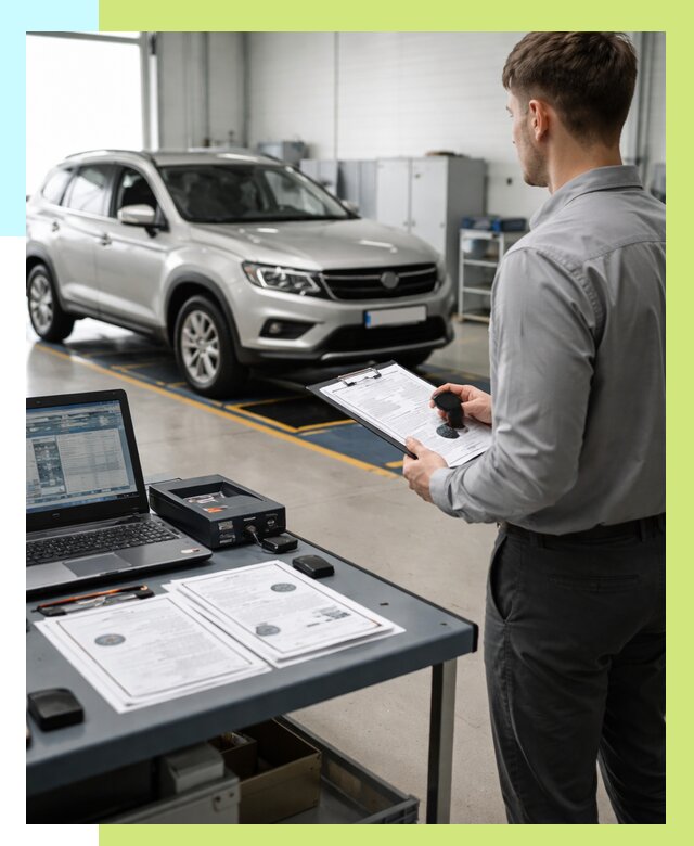 Сертификация транспортных средств в Губахе от 12439 р. | Алешин-Гбх