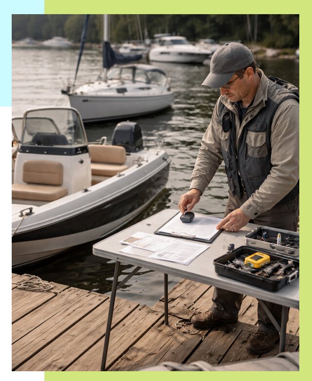 Сертификация маломерных судов в Губахе от 12439 р. | Алешин-Гбх