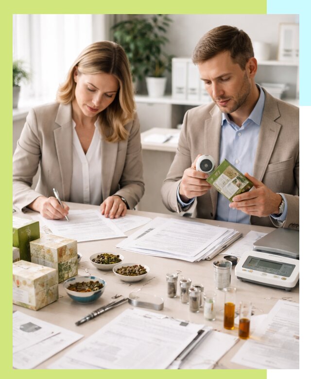 Разработка ТУ на чай и маркировку продукции в Губахе