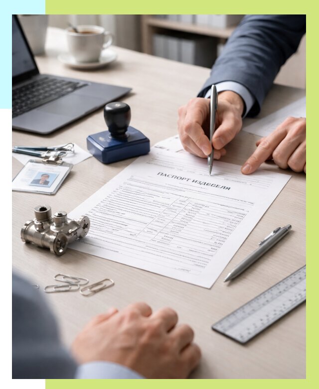 Паспорт изделия, технический паспорт в Губахе от 4665 р. |Алешин-Гбх