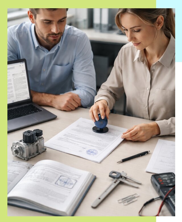 Выдача паспорта изделия и техническая экспертиза продукции в Губахе