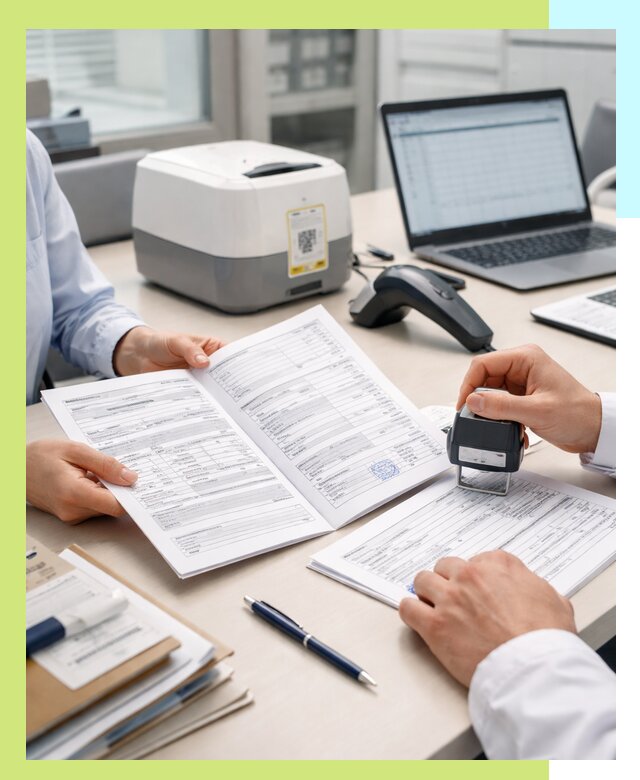 Оформление паспорта на товар и сопроводительных документов в Губахе