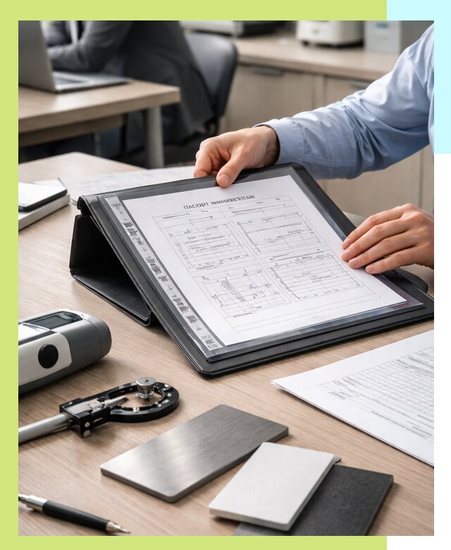 Оформление паспорта материала для продукции в Губахе