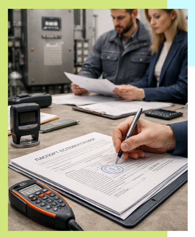 Оформление паспорта эксплуатации оборудования в Губахе