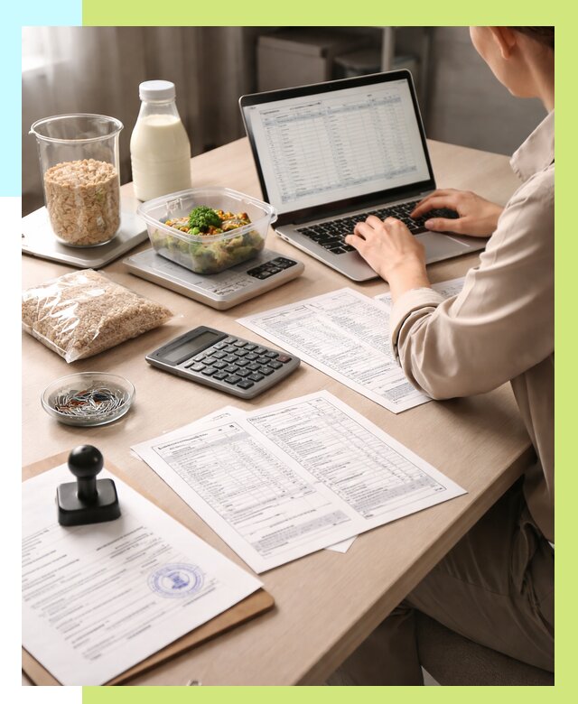 Просчет БЖУ для маркировки в Губахе от 1555 р. | Алешин-Гбх