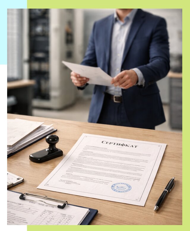 Сертификат на оборудование в Губахе от 15549 р. | Алешин-Гбх