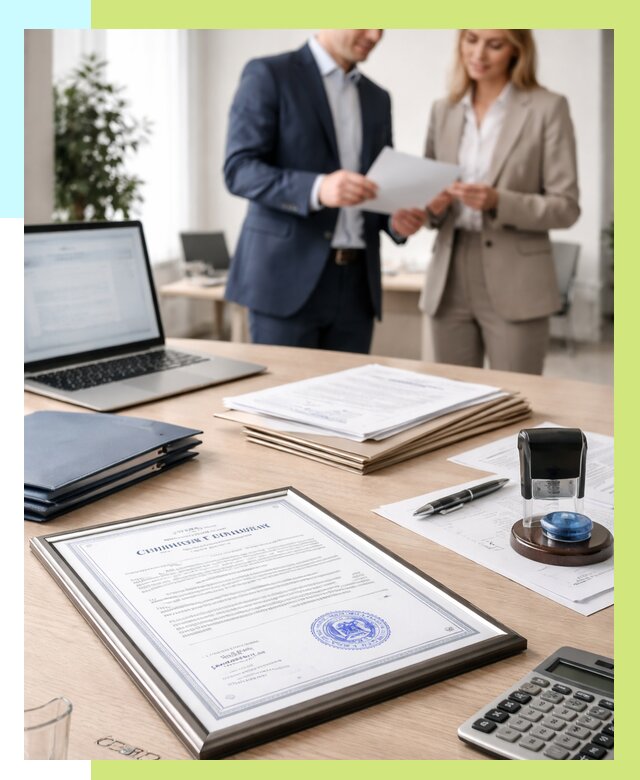 Сертификат соответствия ТР ТС в Губахе от 8811 р. | Алешин-Гбх