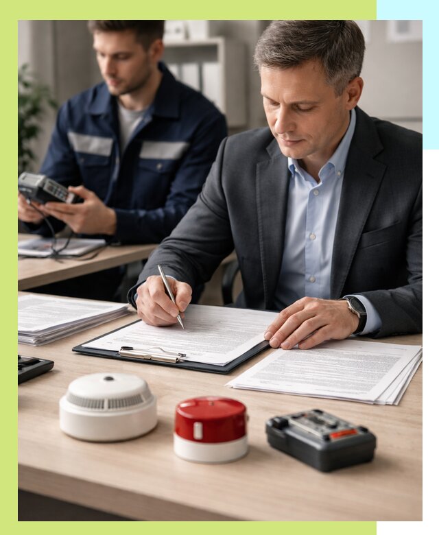 Получение добровольного пожарного сертификата в Губахе