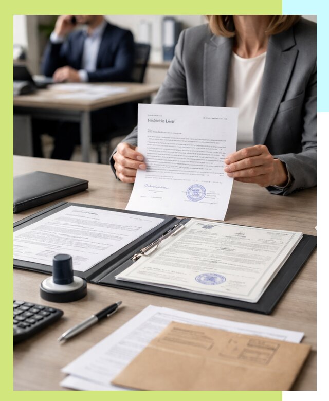 Оформление отказного письма для таможни в Губахе с сопровождением