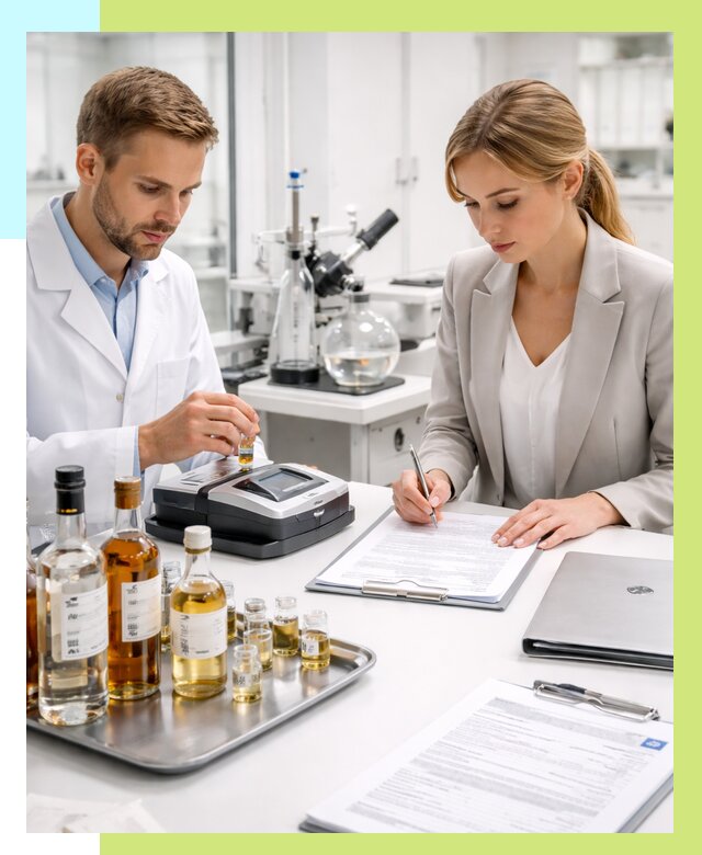 Заключение о спиртосодержании в Губахе, от 5183 р., Алешин-Гбх