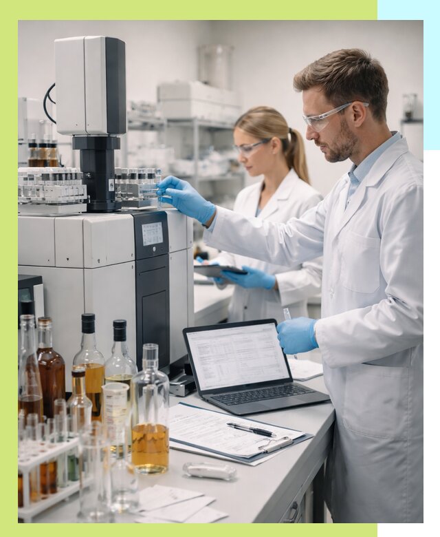 Выдача заключения о спиртосодержании продукции в Губахе