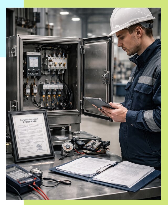 Сертификат взрывозащиты в Губахе от 46647 р. | Алешин-Гбх