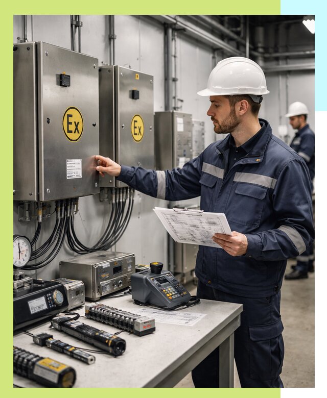 Сертификат взрывозащиты промышленного оборудования в Губахе