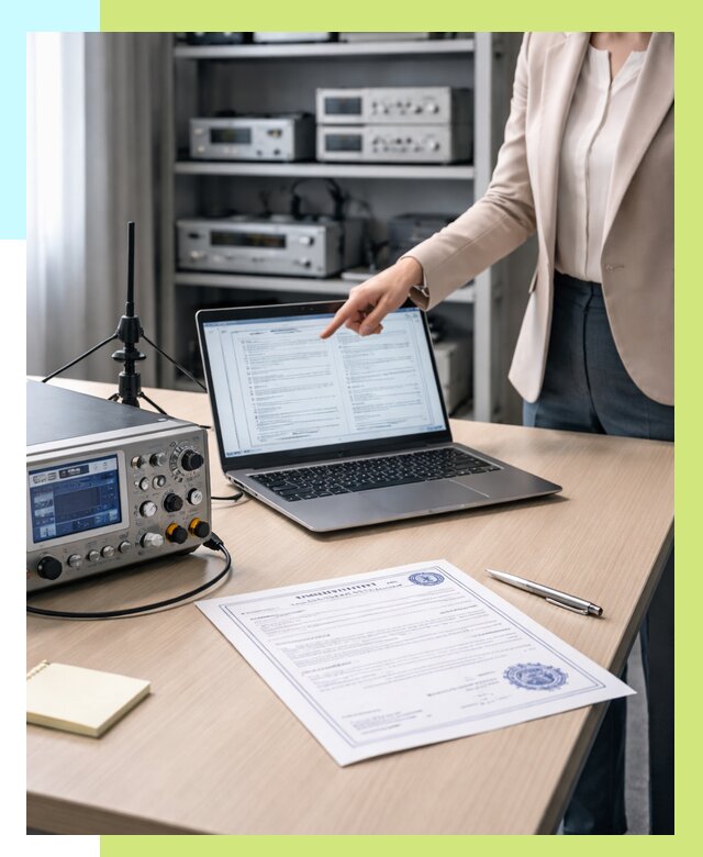 Сертификат ЭМС в Губахе от 46647 р. - оформить в Алешин-Гбх