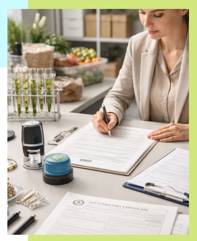 Фитосанитарный сертификат оформить в Губахе от 4665 р. | Алешин-Гбх